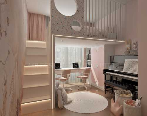 Contemporary Bedroom at treasure tampines 9
