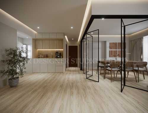 Scandinavian Living Room at 26B georges lane