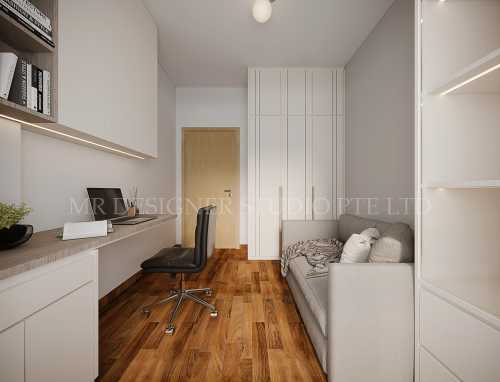 Contemporary Bedroom at 81 tampines ave 1