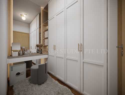 Contemporary Bedroom at 81 tampines ave 1