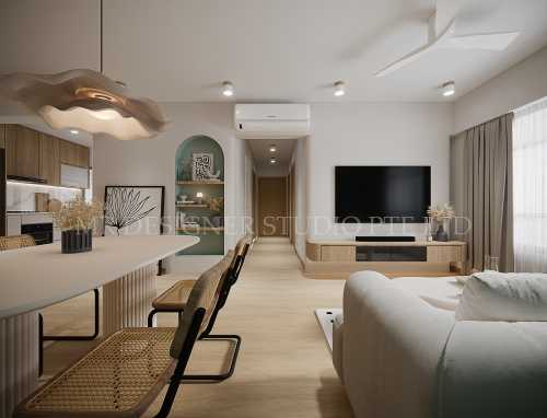 Scandinavian Dining Room at 26 fernvale link