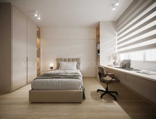 Contemporary Bedroom at serangoon north 506
