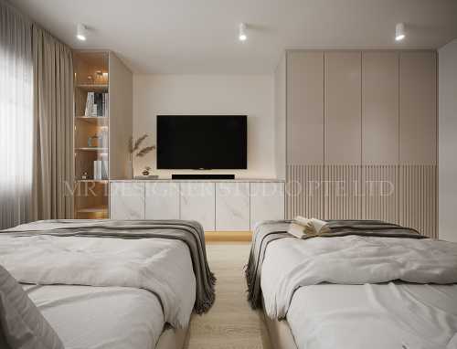 Contemporary Bedroom at serangoon north 506