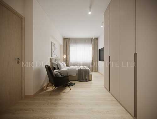 Contemporary Bedroom at serangoon north 506