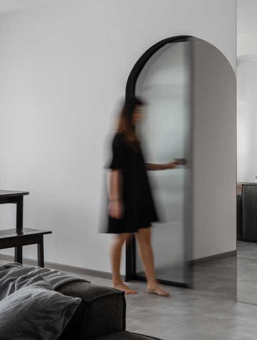Contemporary Living Room at Sengkang West (Block 461A)