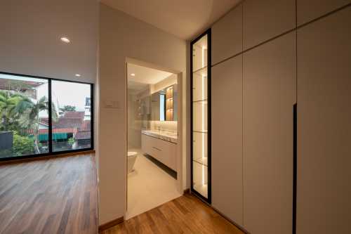 Minimalist Bedroom at Resale Landed @ Sembawang Hill Estate