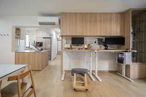 Asian Living Room at 207C Woodleigh