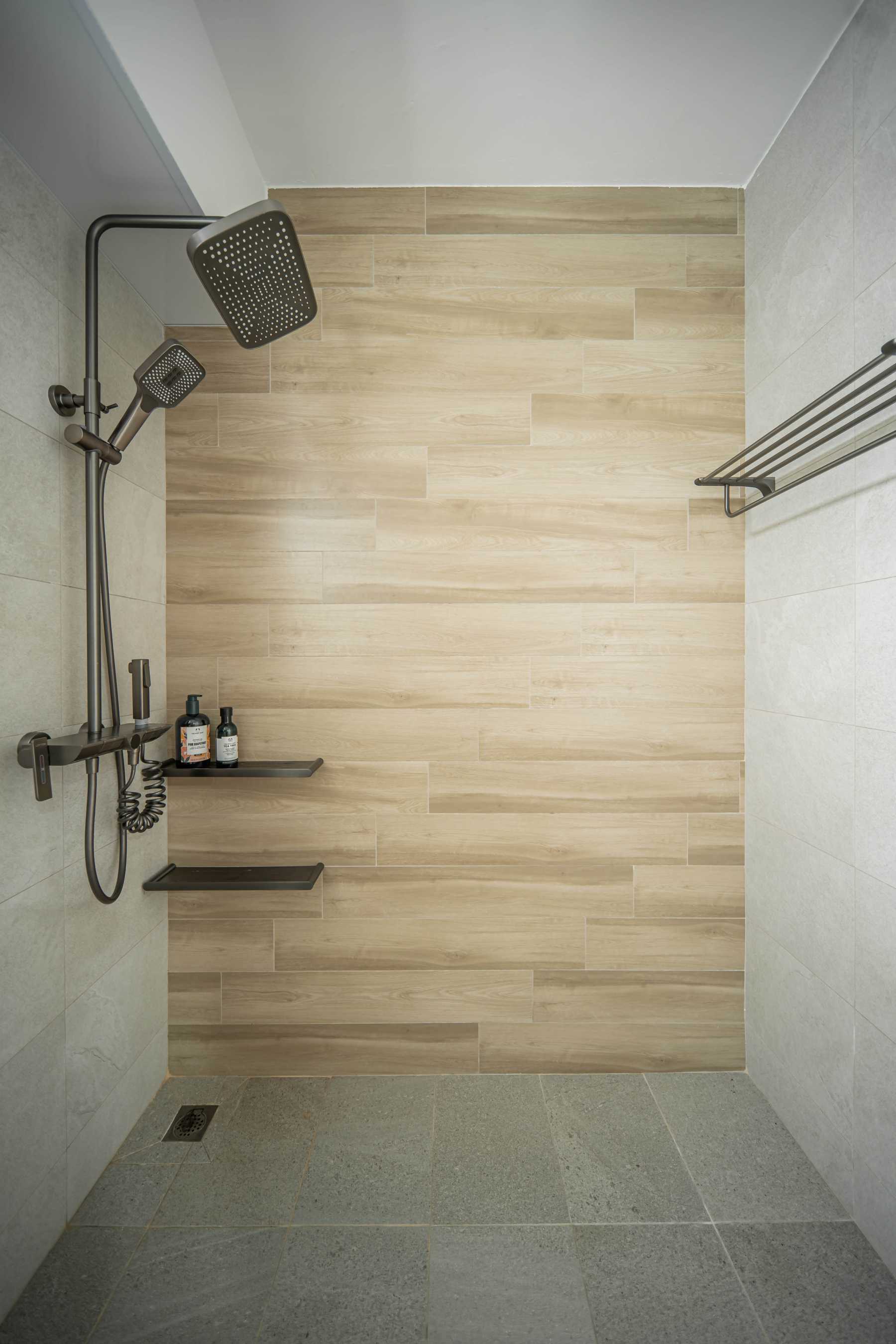 Asian Bathroom with Bathroom Storage and Bathroom Accessories