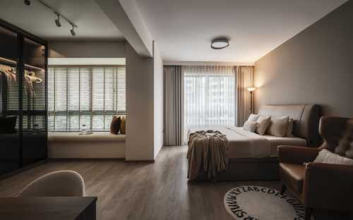 Scandinavian Bedroom at 54 Havelock Road (Christopher)