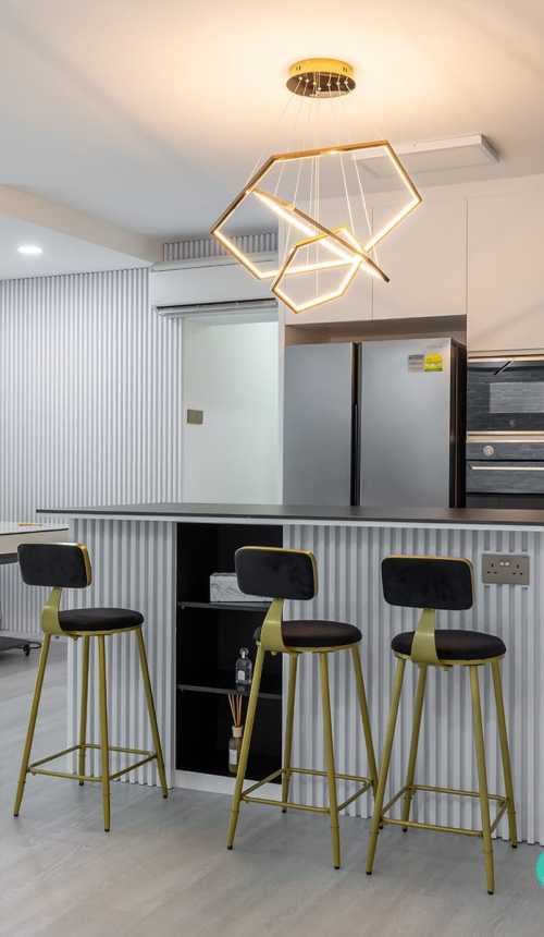 Minimalist Kitchen at Punggol Field Road