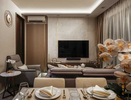 Modern Living Room at 916 Sim Ave (Emily Neo)