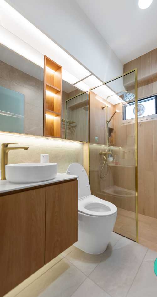 Scandinavian Bathroom at Yishun Ave 11