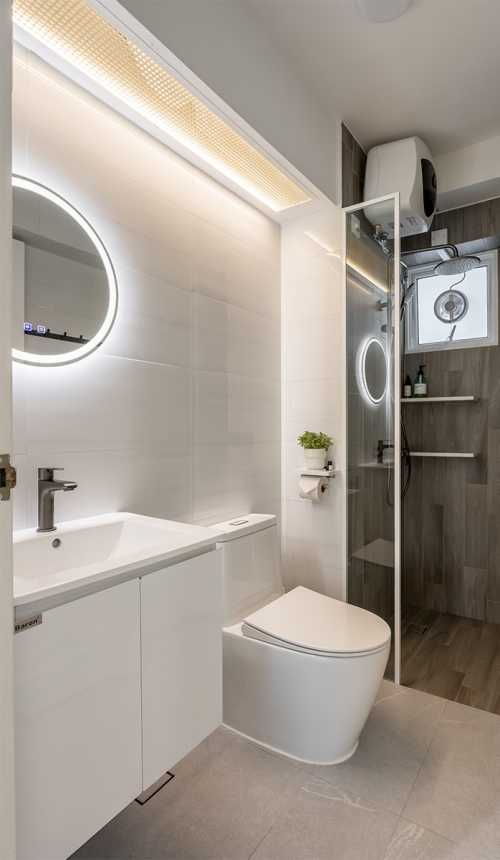 Contemporary Bathroom at Fernvale Road
