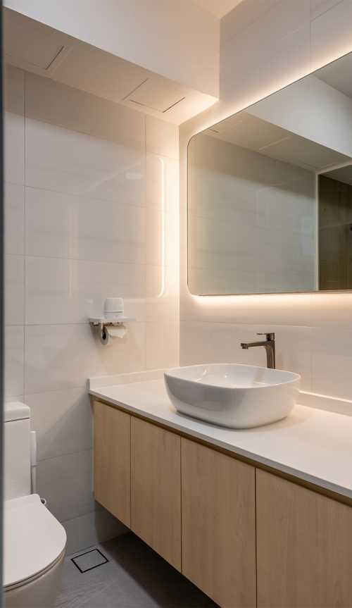 Contemporary Bathroom at Fernvale Road