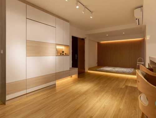 Scandinavian Living Room at Punngol NorthShore