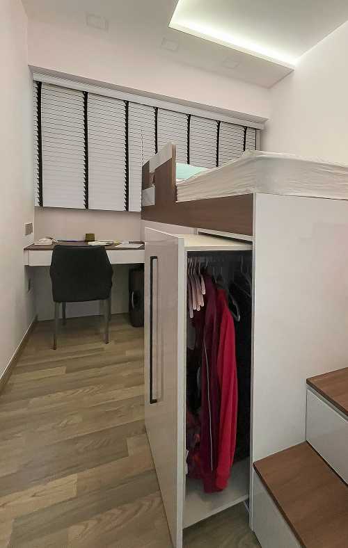 Contemporary Kids Room at The Lake Grande