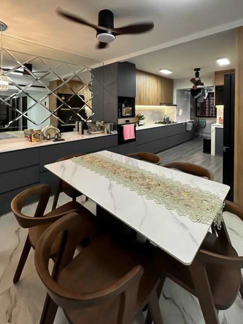 Scandinavian Dining Room at Tampines Vista