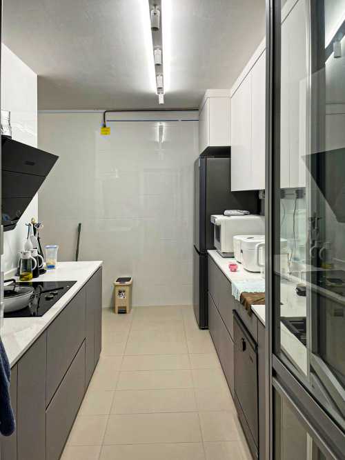 Minimalist Kitchen at Tampines GreenVines
