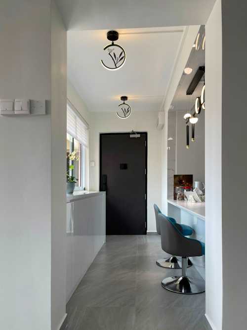 Modern Entryway at Bishan