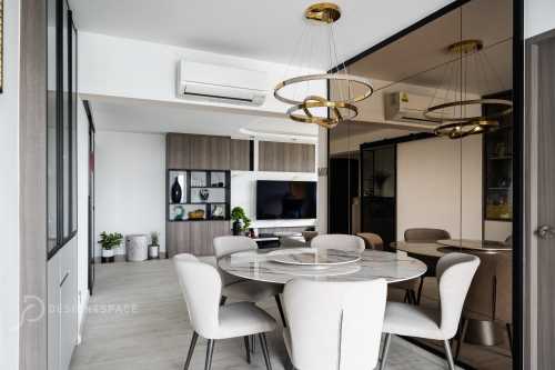Modern Living Room at Ang Mo Kio | Cheng San Green