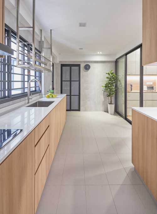 Scandinavian Kitchen at Windy Heights