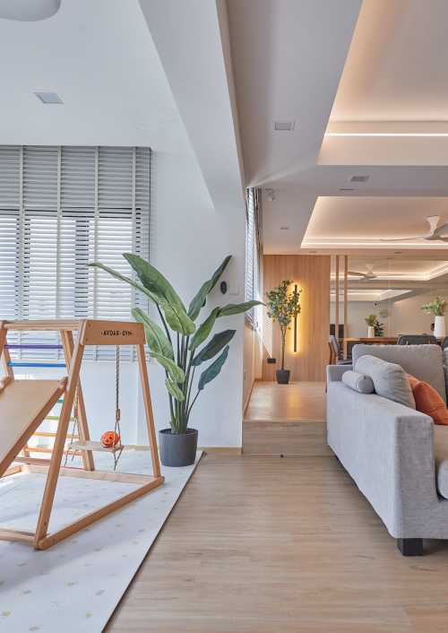 Scandinavian Dining Room at Windy Heights