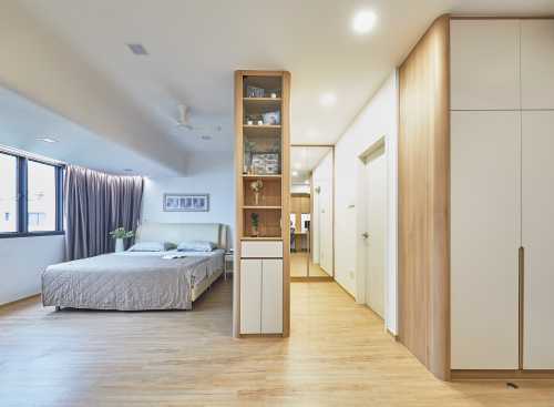 Scandinavian Bedroom at Windy Heights