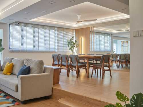 Scandinavian Dining Room at Windy Heights