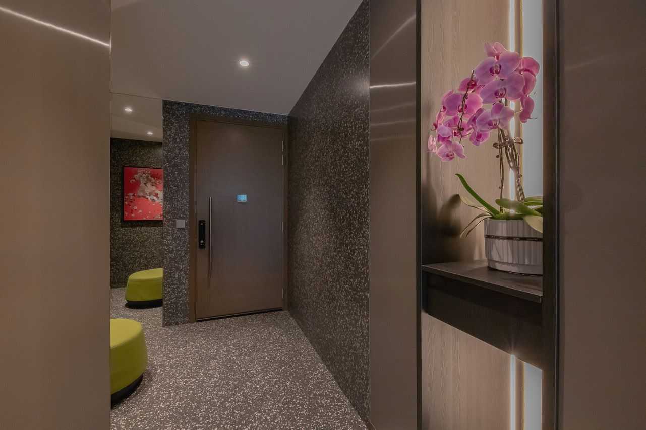 Modern Entryway with Mirror and Bathroom Mirrors