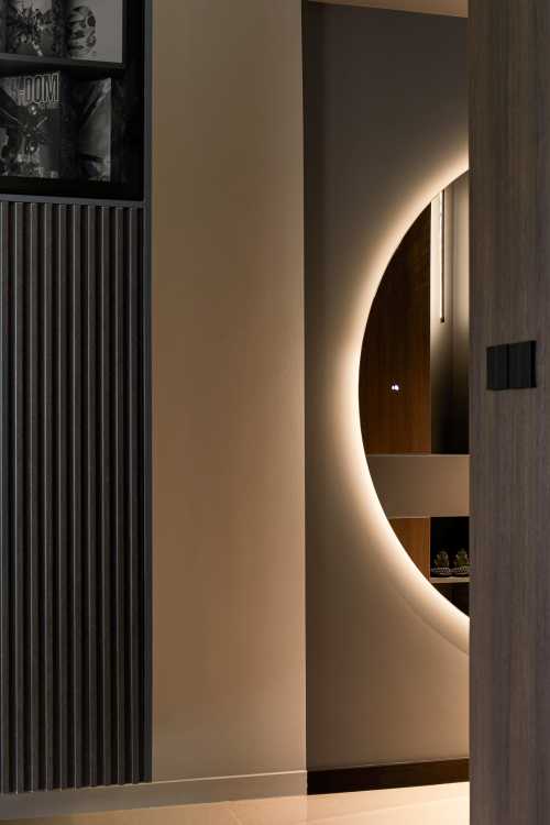 Modern Living Room at Flora Drive