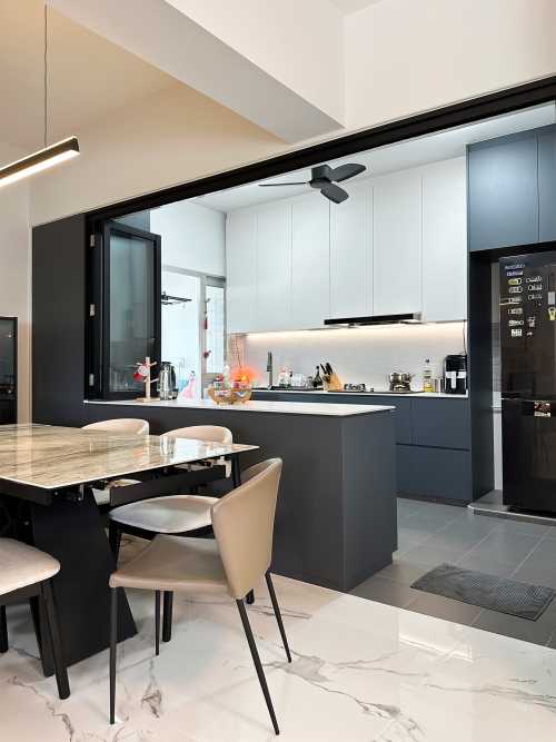Scandinavian Kitchen at Anchorvale Parkview