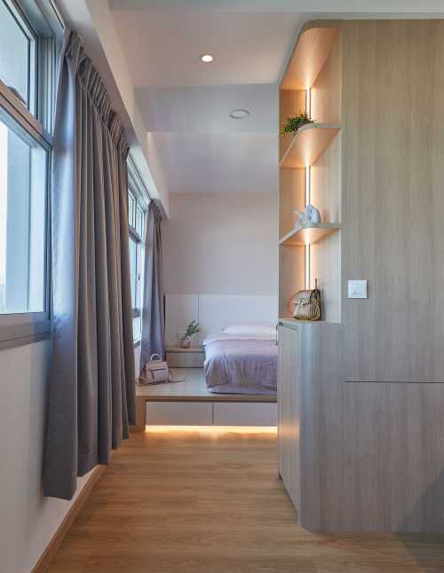Scandinavian Bedroom at Kallang Heights