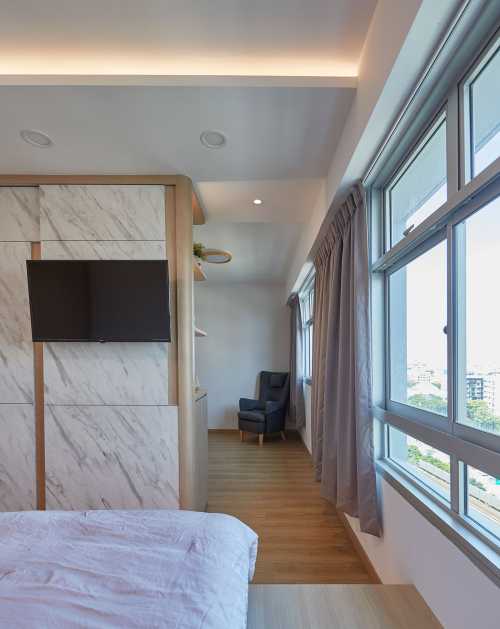 Scandinavian Bedroom at Kallang Heights