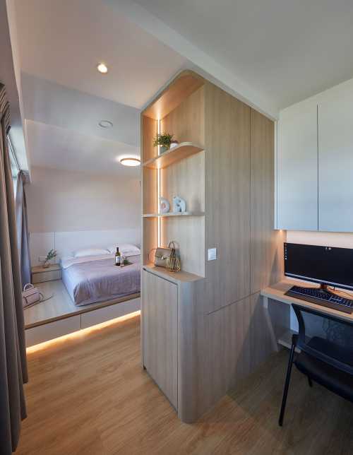 Scandinavian Bedroom at Kallang Heights