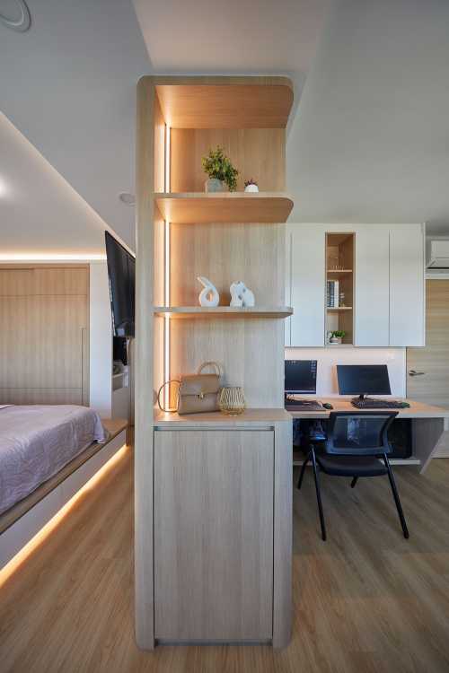 Scandinavian Bedroom at Kallang Heights
