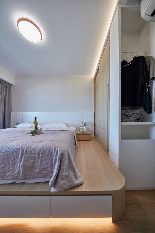 Scandinavian Bedroom at Kallang Heights