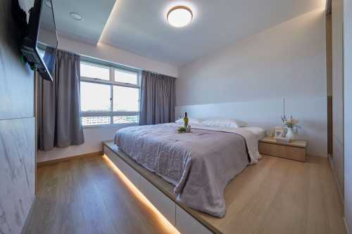 Scandinavian Bedroom at Kallang Heights