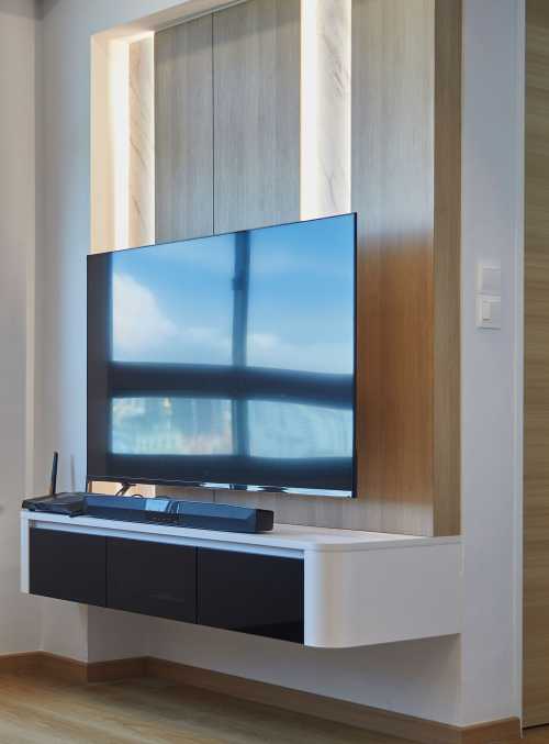 Scandinavian Living Room at Kallang Heights