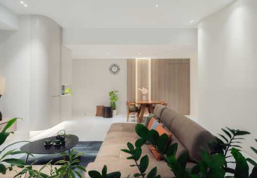 Contemporary Living Room at 23 Keppel Bay View (Eunice)