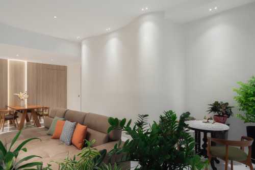 Contemporary Living Room at 23 Keppel Bay View (Eunice)