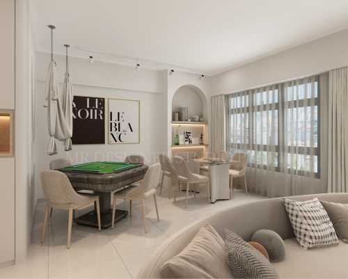 Scandinavian Living Room at 20a lorong 3 geylang