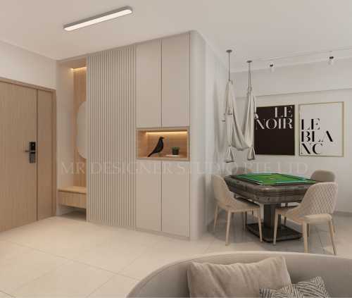 Scandinavian Entryway at 20a lorong 3 geylang