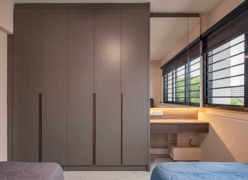 Scandinavian Bedroom at woodlands dr 50 blk 891A