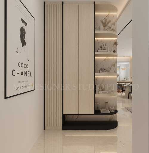 Contemporary Entryway at blk 2 butterworth