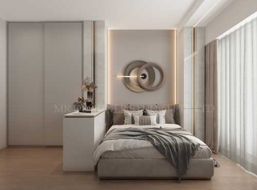 Contemporary Bedroom at treasure 11