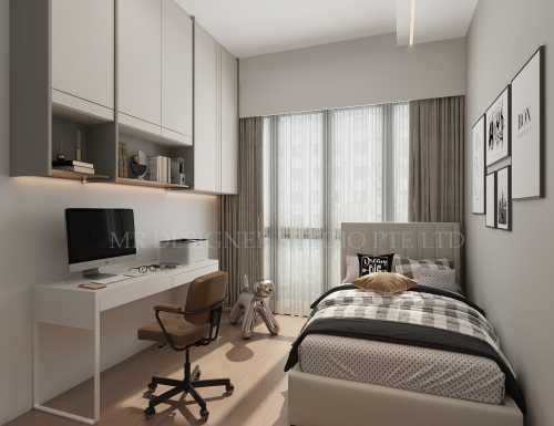 Contemporary Bedroom at treasure 11