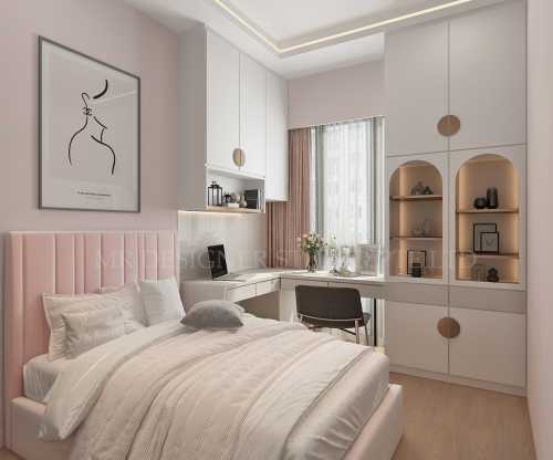 Contemporary Bedroom at treasure 11