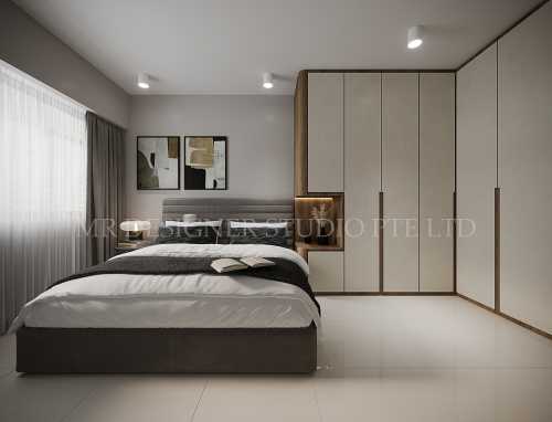 Scandinavian Bedroom at Northshore dr 432B