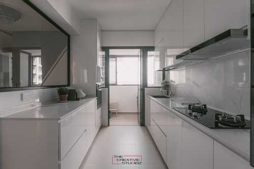 Modern Kitchen at 210B Clementi Ave 6