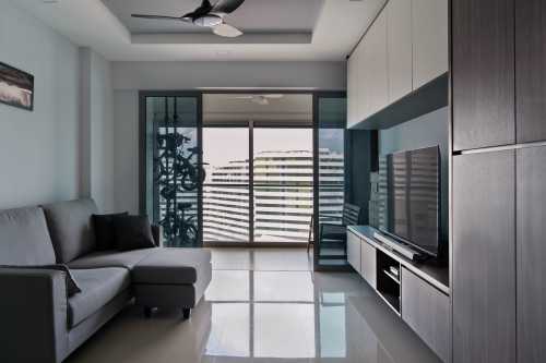 Contemporary Living Room at Treasure Trove